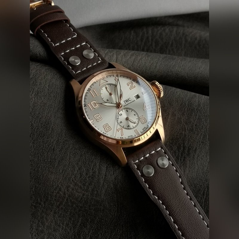 IWC Pilot's Long Power Reserve Moonphase New Arrival Stunning Design-3