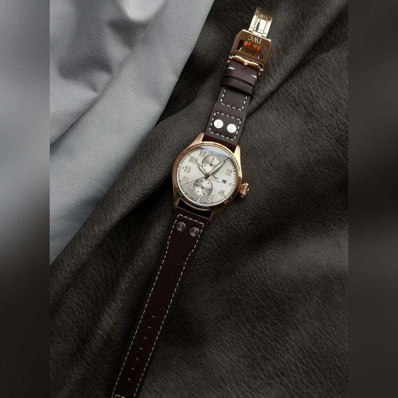 IWC Pilot's Long Power Reserve Moonphase New Arrival Stunning Design-4