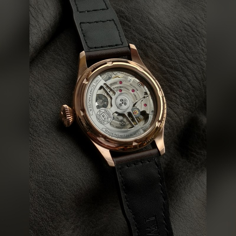 IWC Pilot's Long Power Reserve Moonphase New Arrival Stunning Design-8