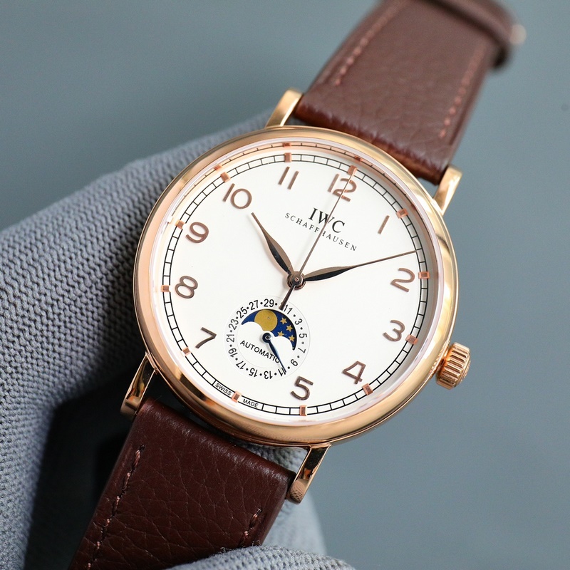 IWC Portofino Series Elegant Pointer Date Function Replica Watch-2