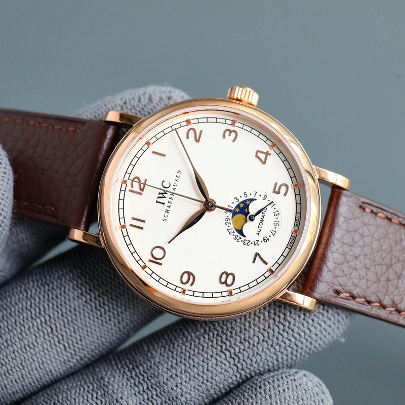 IWC Portofino Series Elegant Pointer Date Function Replica Watch-4