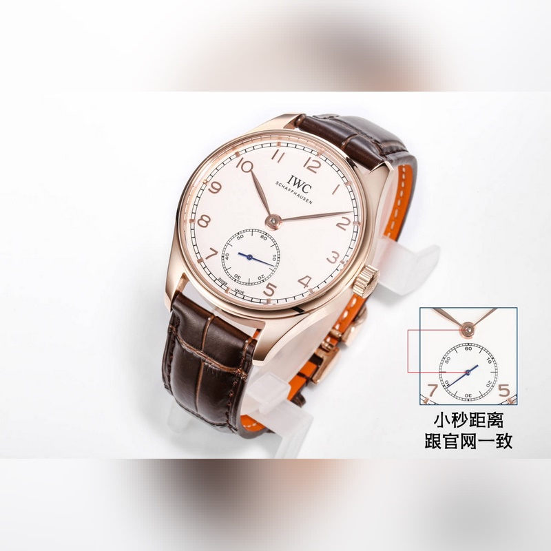 IWC Portuguese Automatic Small Second Replica Watch GR Factory Premium Version-2