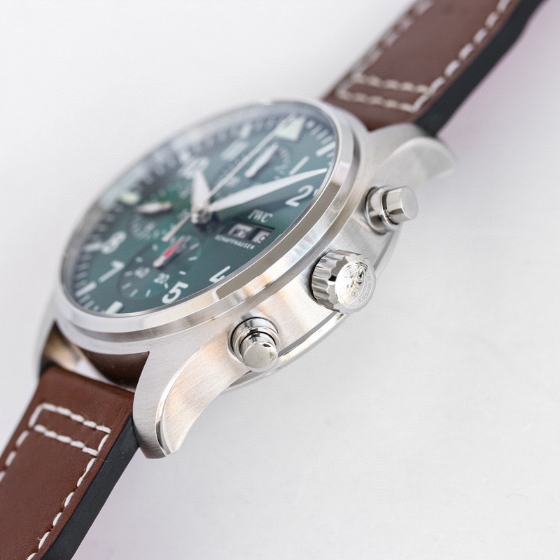 New IWC Pilot's Replica Watch IW3 Classic Timepiece with Transparent Caseback-6