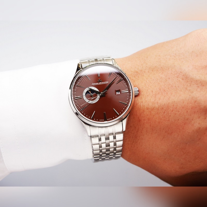 Jaeger-LeCoultre Master Ultra Thin Moon Enamel 120m Water Resistance-2