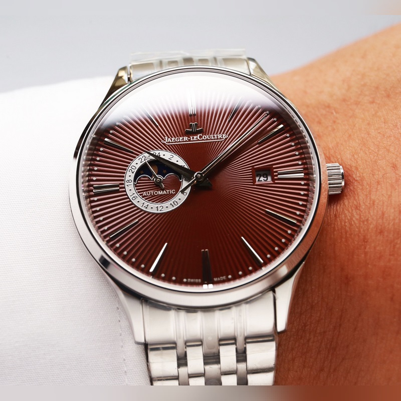 Jaeger-LeCoultre Master Ultra Thin Moon Enamel 120m Water Resistance-3