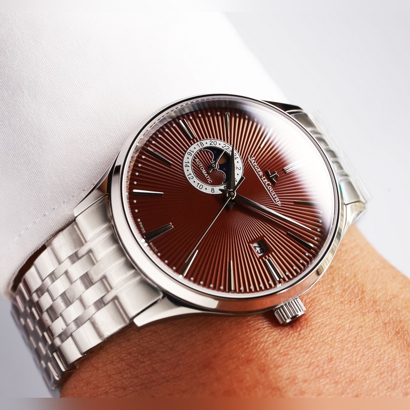 Jaeger-LeCoultre Master Ultra Thin Moon Enamel 120m Water Resistance-5