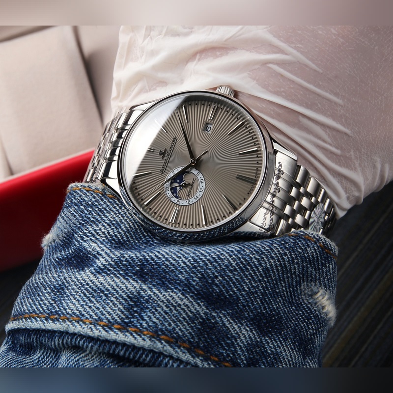 Jaeger-LeCoultre Master Ultra Thin Moon Enamel Waterproof up to 120m-4