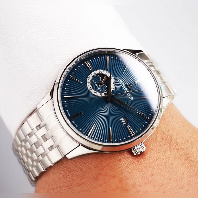 Jaeger-LeCoultre Master Ultra Thin Moon Enamel Waterproof 120m-5