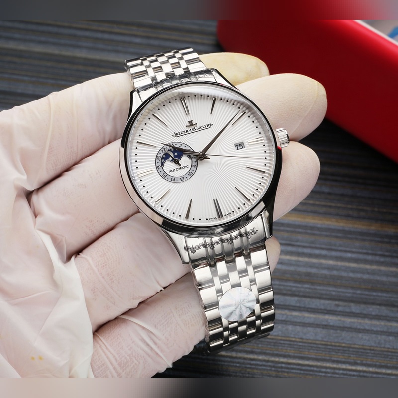 Jaeger-LeCoultre Master Ultra Thin Moon Enamel 120m Water Resistance-2