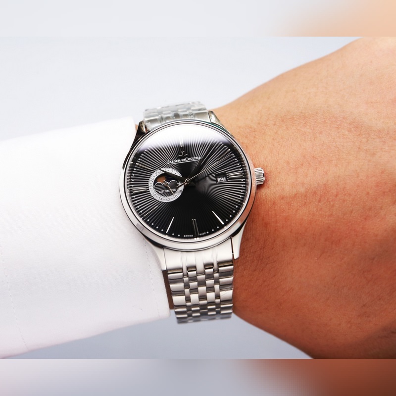 Jaeger-LeCoultre Ultra-Thin Master Moonphase Enamel 120m Waterproof-2