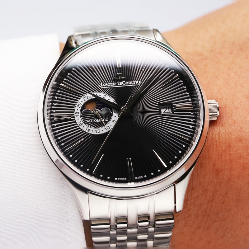 Jaeger-LeCoultre Ultra-Thin Master Moonphase Enamel 120m Waterproof-3