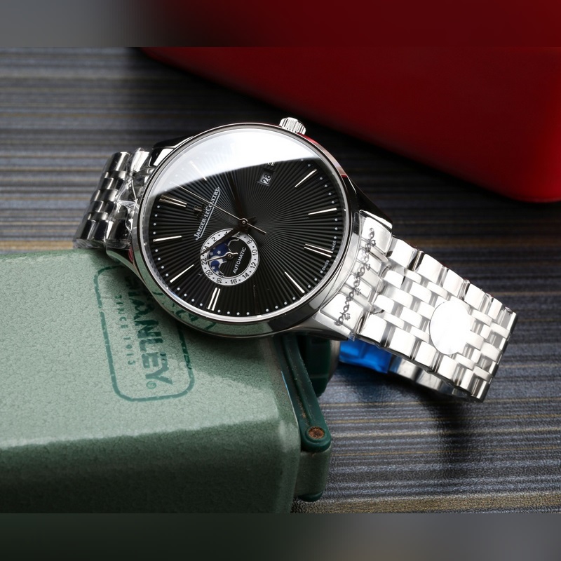 Jaeger-LeCoultre Master Ultra Thin Moon Enamel 120m Water Resistant-1