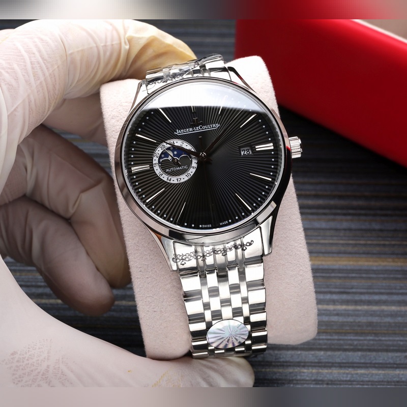 Jaeger-LeCoultre Master Ultra Thin Moon Enamel 120m Waterproof-3