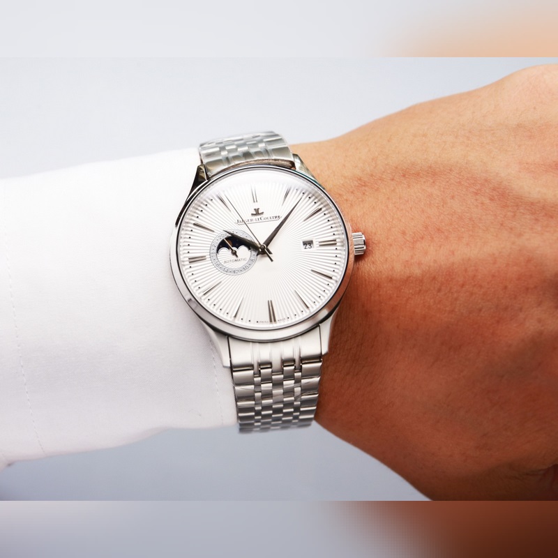 Jaeger-LeCoultre Master Ultra Thin Moon Enamel Waterproof up to 120m-2