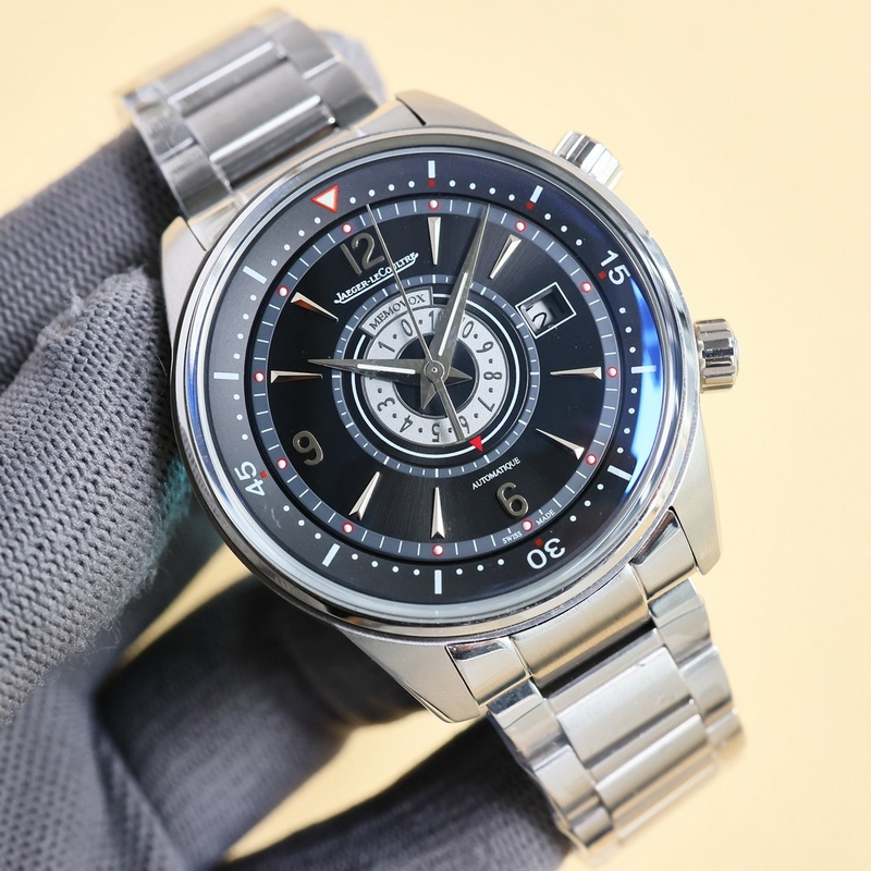 Jaeger-LeCoultre Polaris Calendar Replica Watch Elegant Modern Dual Crown Design-4