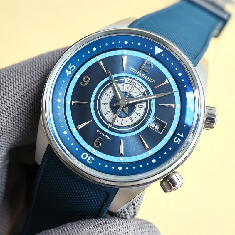 Jaeger-LeCoultre Master 410257 42mm Alarm Replica Watch-1