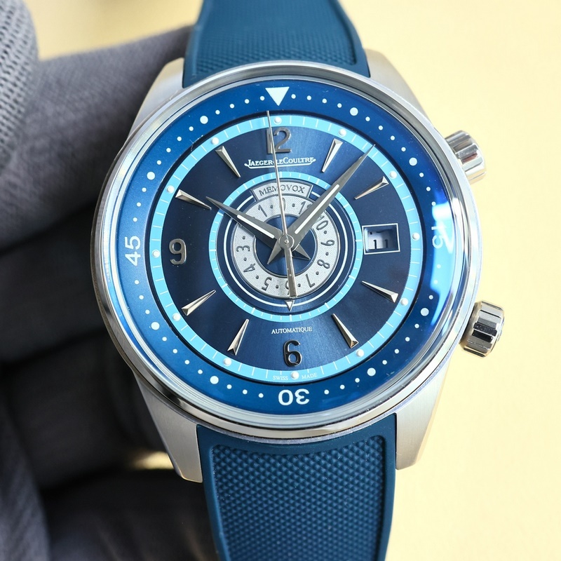 Jaeger-LeCoultre Master 410257 42mm Alarm Replica Watch-2