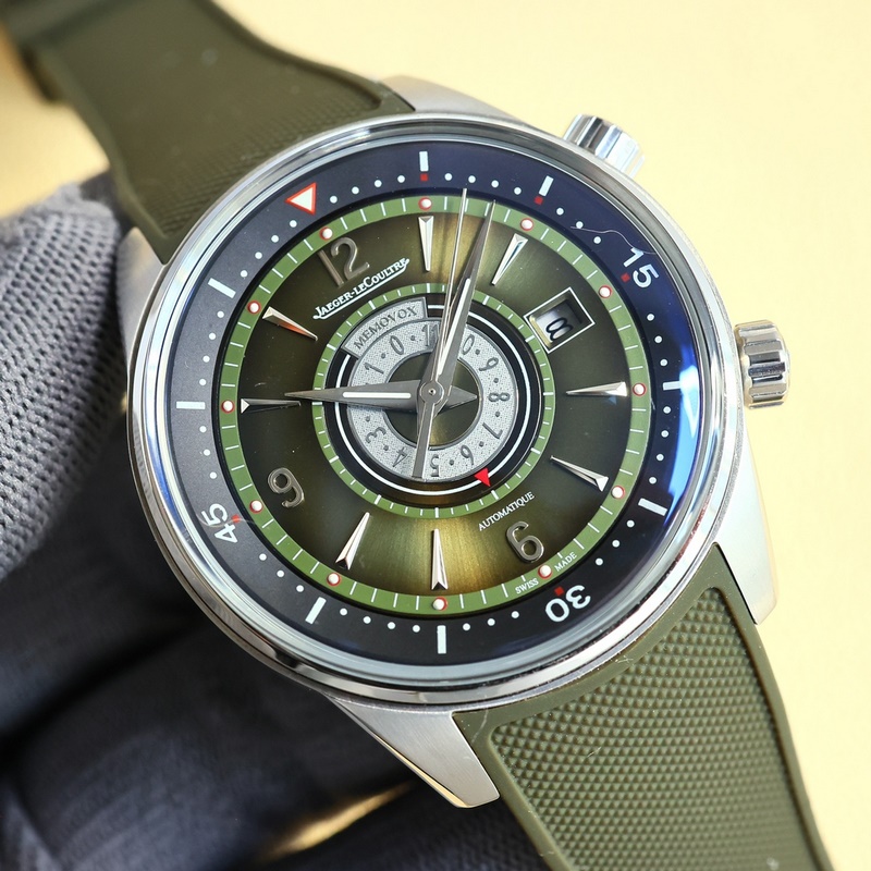 Jaeger-LeCoultre Master 410257 42mm Alarm Replica Watch-2