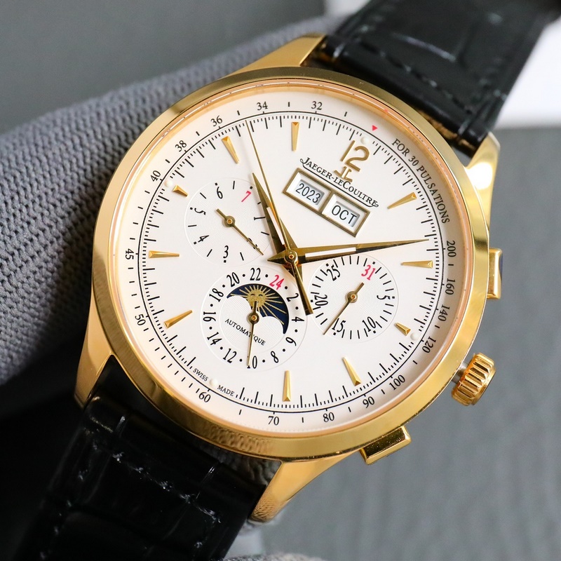 Jaeger-LeCoultre Master Series Factory Crafted Luxury Timepiece Details-1