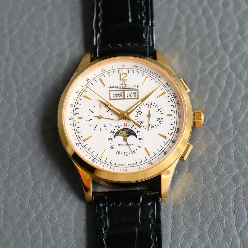 Jaeger-LeCoultre Master Series Factory Crafted Luxury Timepiece Details-4