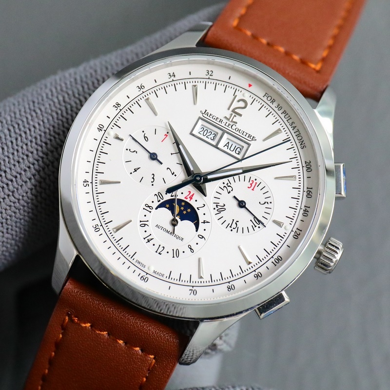 Jaeger-LeCoultre Master Series Factory Crafted Timepiece with Quality Details-3