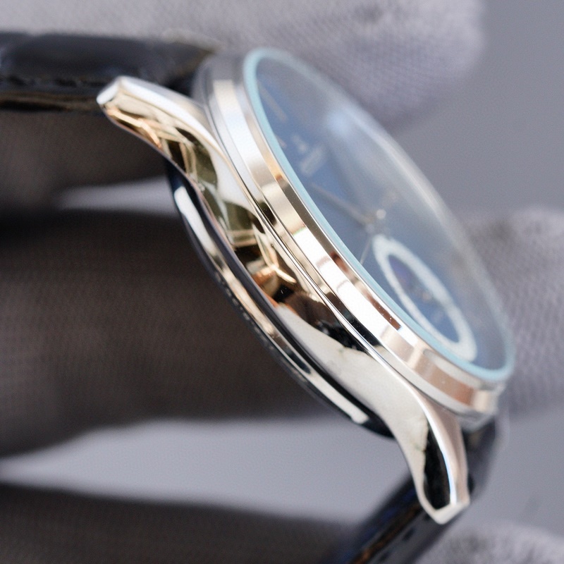 Jaeger-LeCoultre Master Moonphase True Calendar Arc-Shaped Dial Stunning Color Series Replica Watch-6