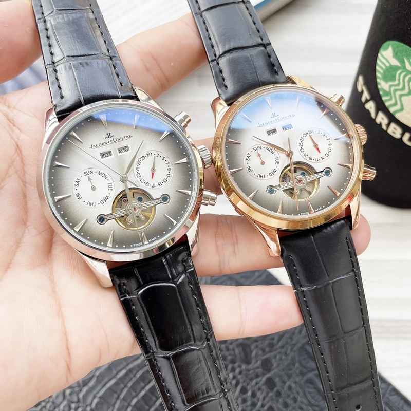 Jaeger-LeCoultre Master Control Big Date Luxury Classic Replica Watch-5