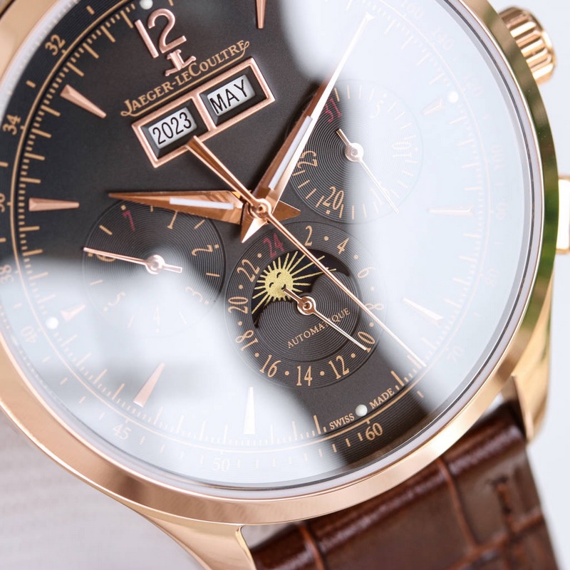 Jaeger-LeCoultre Master Series Factory Crafted Timepiece with Quality Details-5