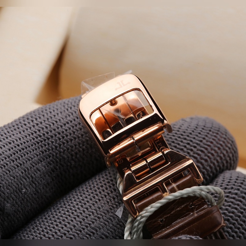 Jaeger-LeCoultre Rendez-Vous Women's Replica Watch Quartz Movement Celestial Display Blue Crocodile Leather-6