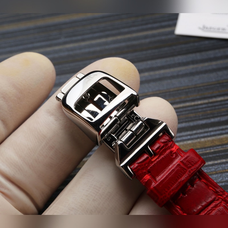 Jaeger-LeCoultre Rendez-Vous Automatic Mechanical Tourbillon Ladies Replica Watch with Natural Deep Sea Mother-of-Pearl-7