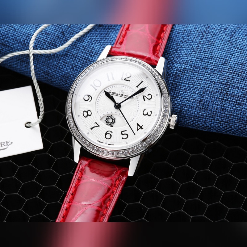 Jaeger-LeCoultre Rendez-Vous Women's Replica Watch with Crocodile Leather Elegant Quality-3