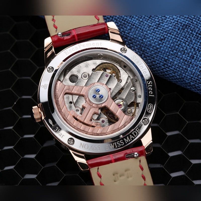 Jaeger-LeCoultre Rendez-Vous Women's Replica Watch with Crocodile Leather Elegant Quality-8