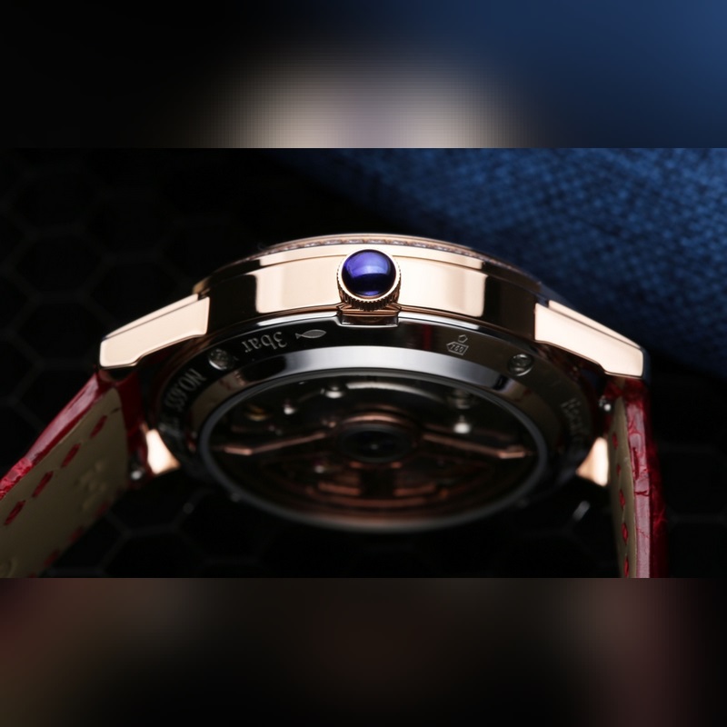 Jaeger-LeCoultre Rendez-Vous Collection Women's Replica Watch with Alligator Leather Elegant Design-6