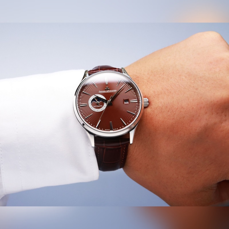 Jaeger-LeCoultre Master Ultra Thin Moon Enamel 120m Water Resistance-2