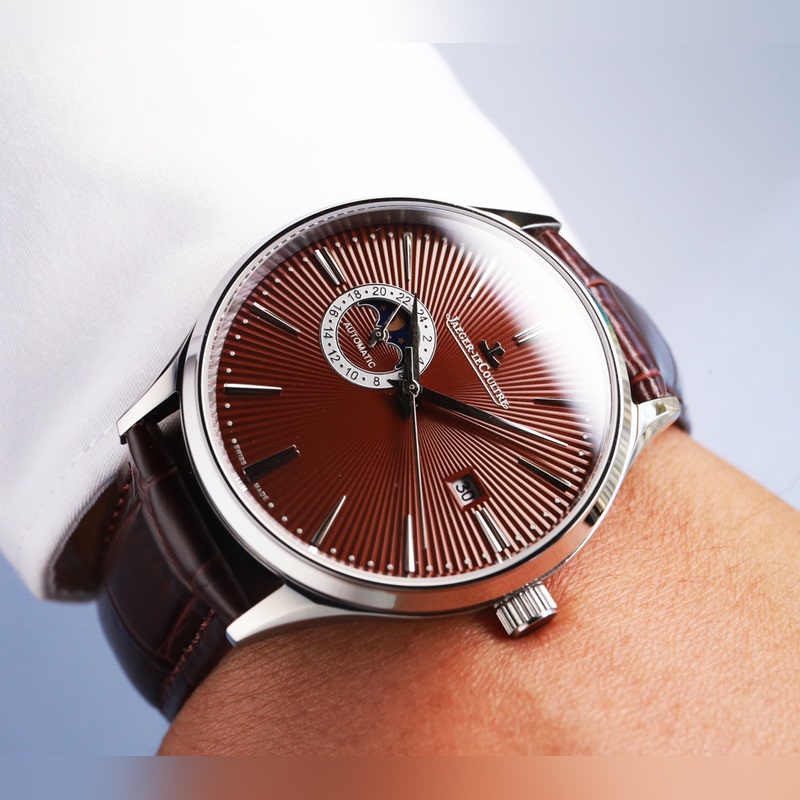 Jaeger-LeCoultre Master Ultra Thin Moon Enamel 120m Water Resistance-5