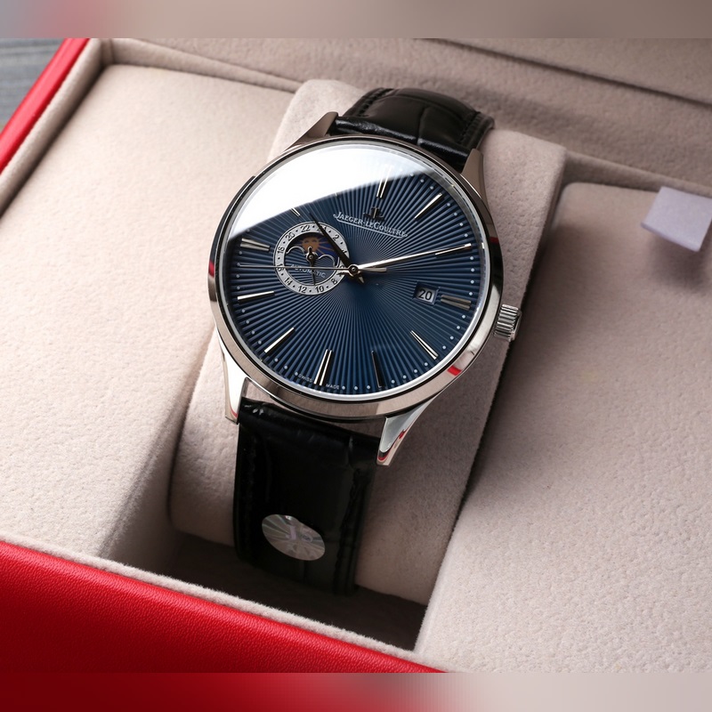 Jaeger-LeCoultre Master Ultra Thin Moon Enamel 120m Water Resistance-2
