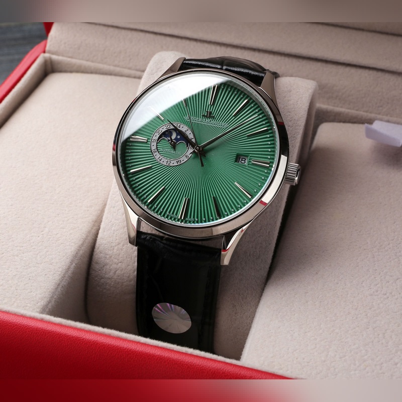 Jaeger-LeCoultre Master Ultra Thin Moon Enamel 120m Water Resistance-2