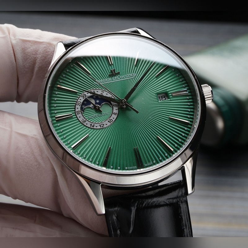 Jaeger-LeCoultre Master Ultra Thin Moon Enamel 120m Water Resistance-3