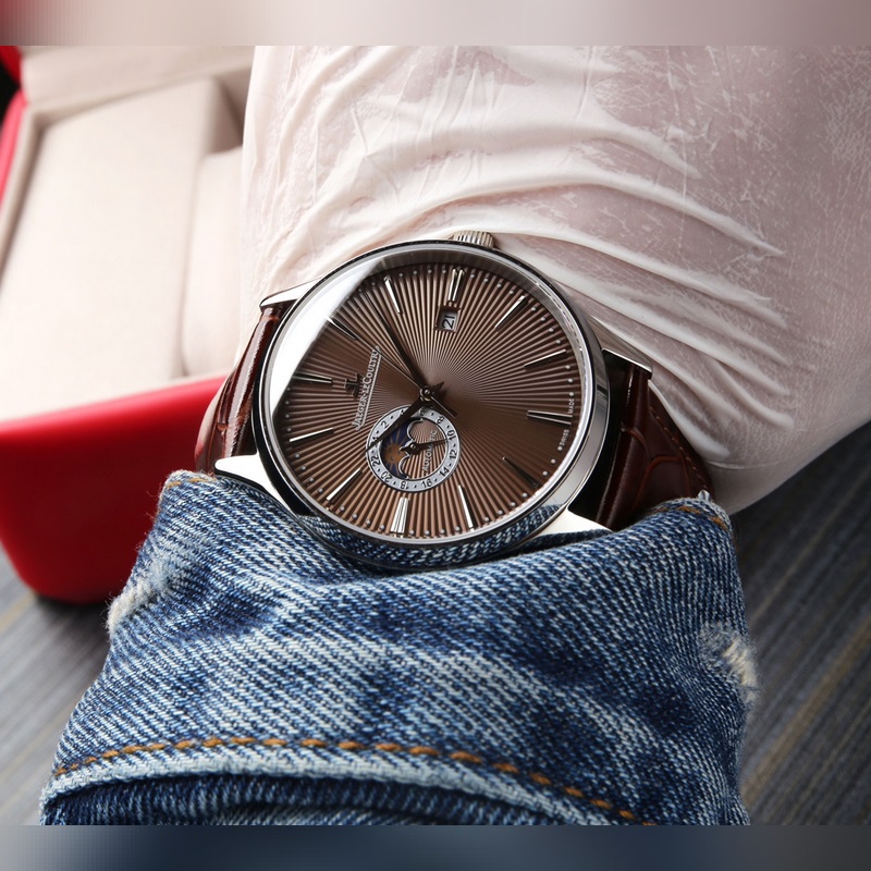 Jaeger-LeCoultre Master Ultra Thin Moon Enamel 120m Waterproof-4