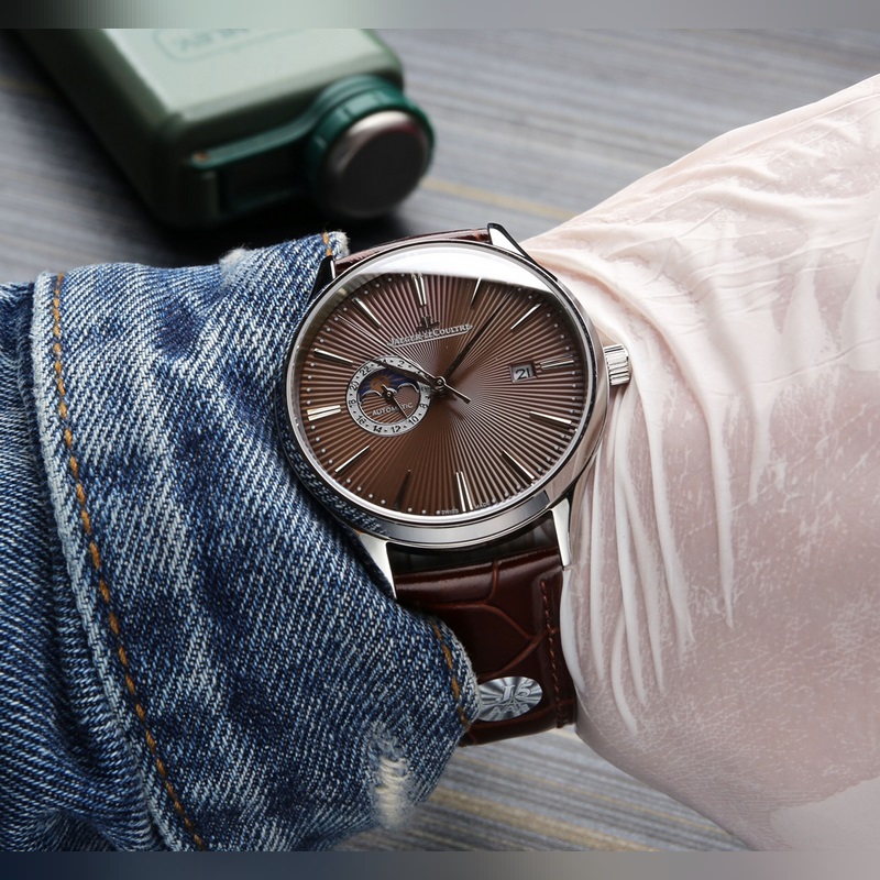 Jaeger-LeCoultre Master Ultra Thin Moon Enamel 120m Waterproof-5