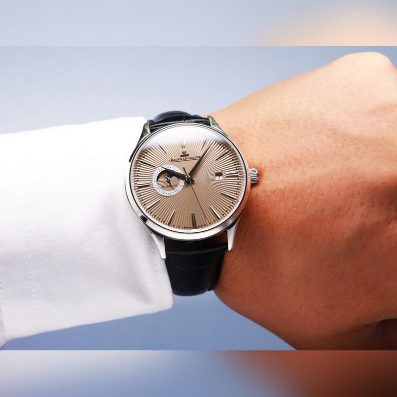 Jaeger-LeCoultre Master Ultra Thin Moon Enamel 120m Waterproof-2