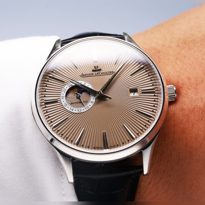 Jaeger-LeCoultre Master Ultra Thin Moon Enamel 120m Waterproof-3