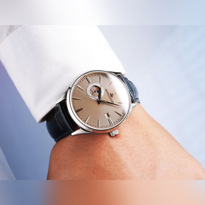 Jaeger-LeCoultre Master Ultra Thin Moon Enamel 120m Waterproof-4