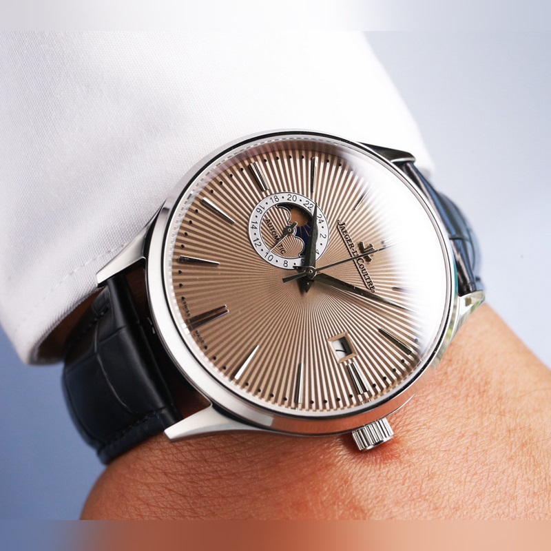 Jaeger-LeCoultre Master Ultra Thin Moon Enamel 120m Waterproof-5