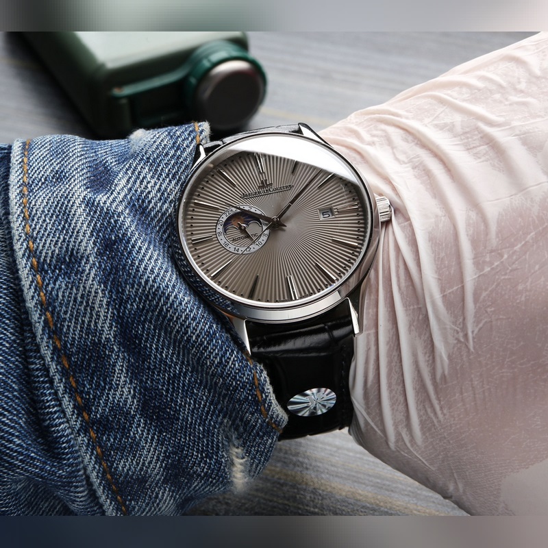 Jaeger-LeCoultre Master Ultra Thin Moon Enamel 120m Waterproof-4