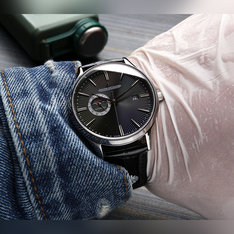 Jaeger-LeCoultre Master Ultra Thin Moonphase Enamel 120M Waterproof-4
