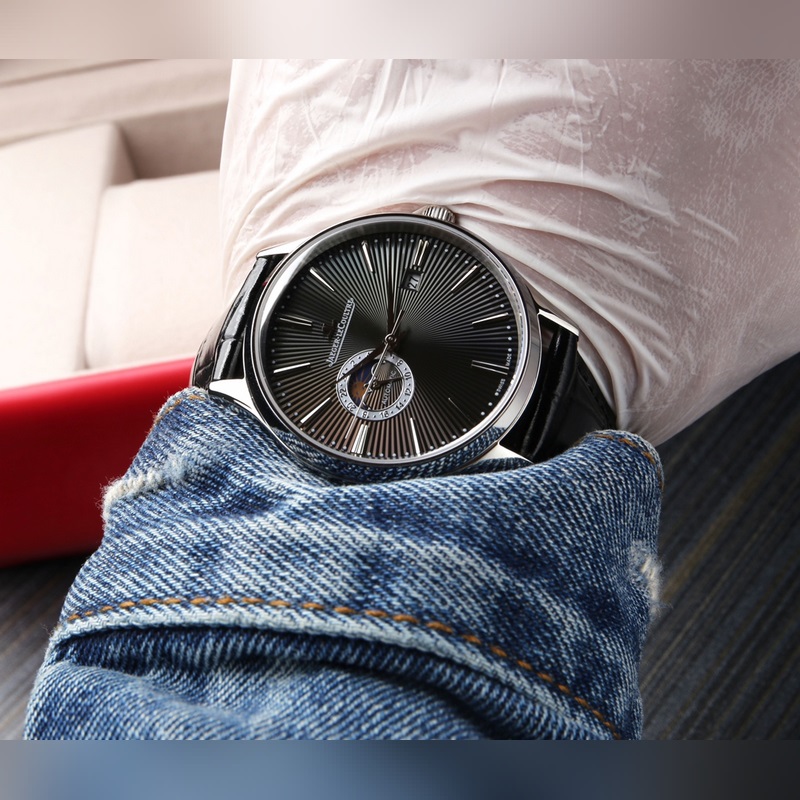 Jaeger-LeCoultre Master Ultra Thin Moonphase Enamel 120M Waterproof-5