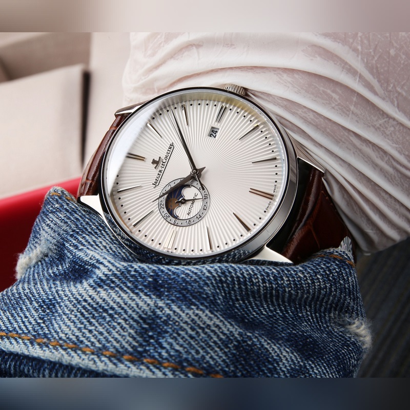 Jaeger-LeCoultre Master Ultra Thin Moon Enamel Waterproof up to 120m-4