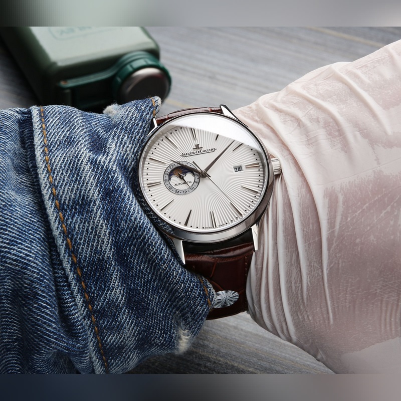 Jaeger-LeCoultre Master Ultra Thin Moon Enamel Waterproof up to 120m-5