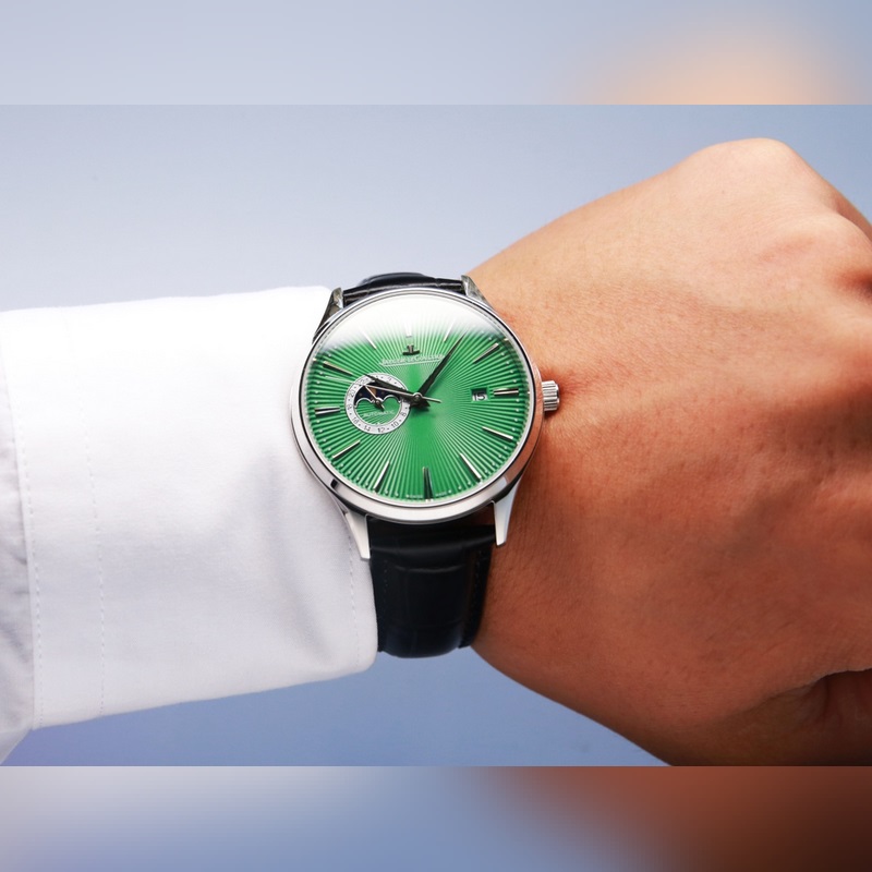 Jaeger-LeCoultre Master Ultra Thin Moon Phase Enamel 120m Water Resistance-2